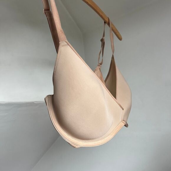 SKIMS weightless scoop bra clay size 38‎ D - Picture 9 of 11